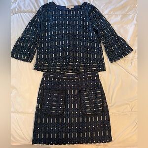 Ann Taylor LOFT Cute Matching Skirt Set